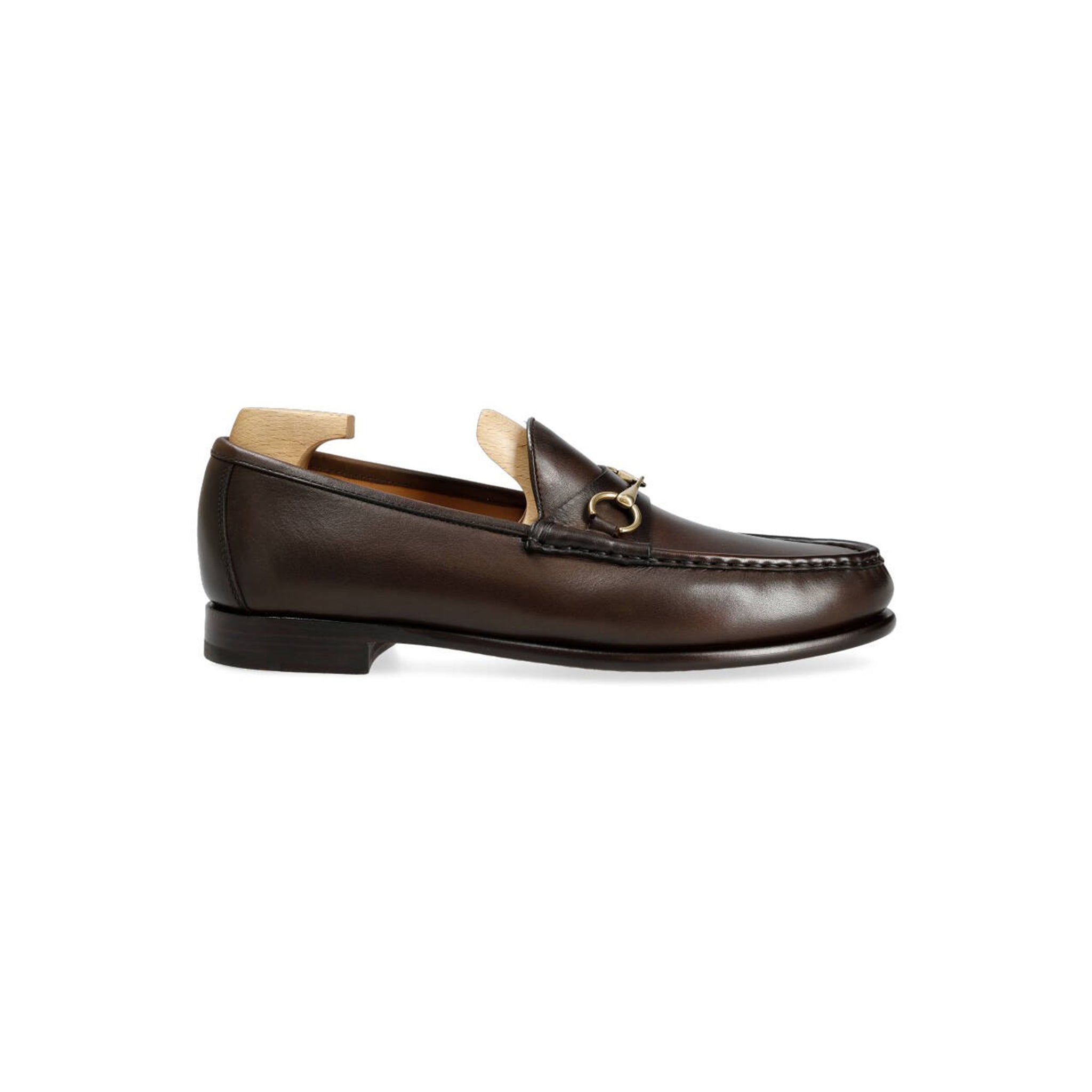 Cocoa Brown Leather Penny Loafer