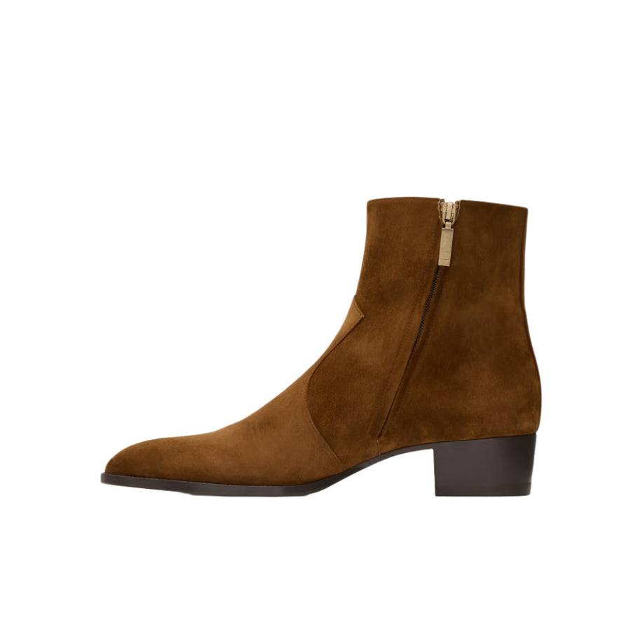 Pure Handmade Leather Cuban Boots for Men s
