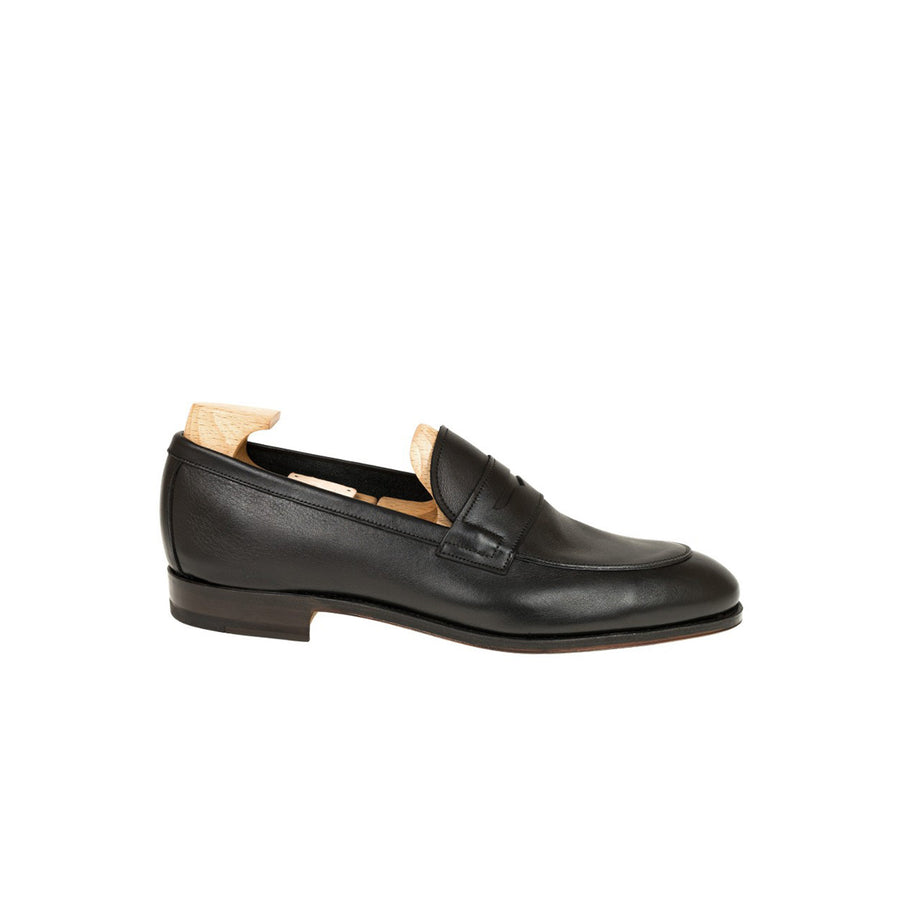 Sparkled Coal Penny Loafers