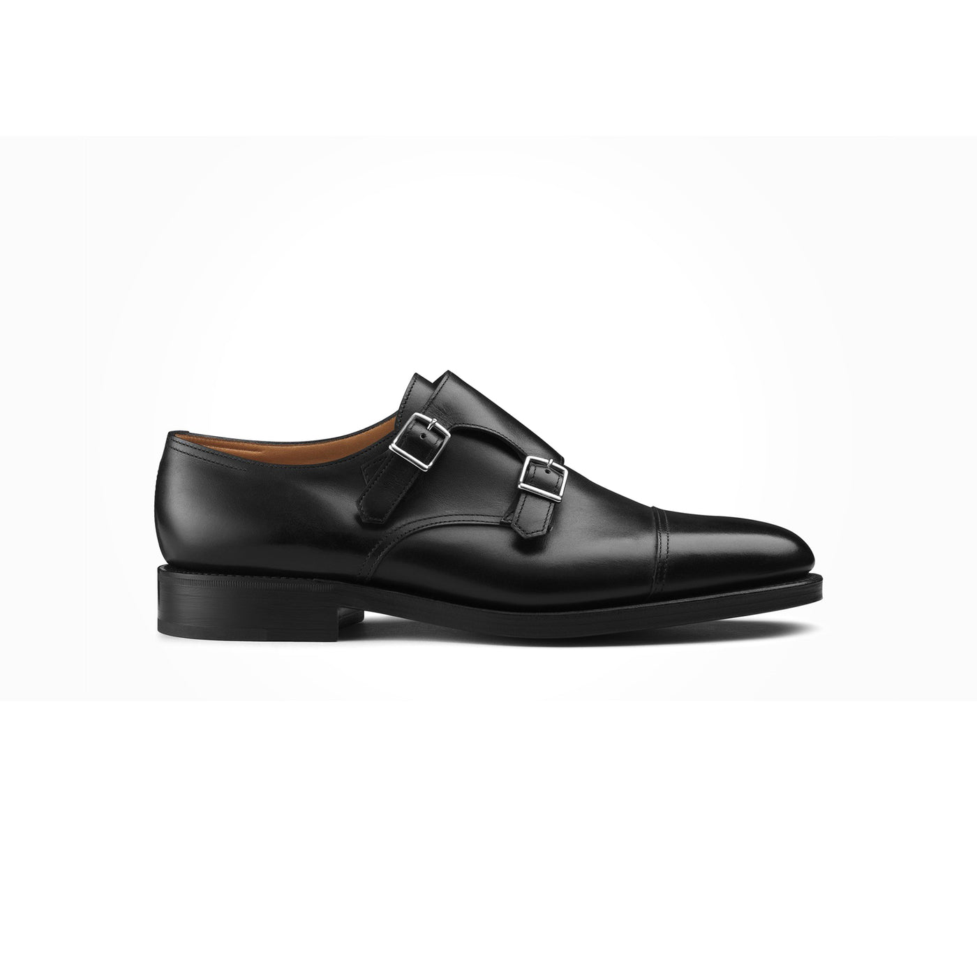 Suede Double Monk Strap Shoes