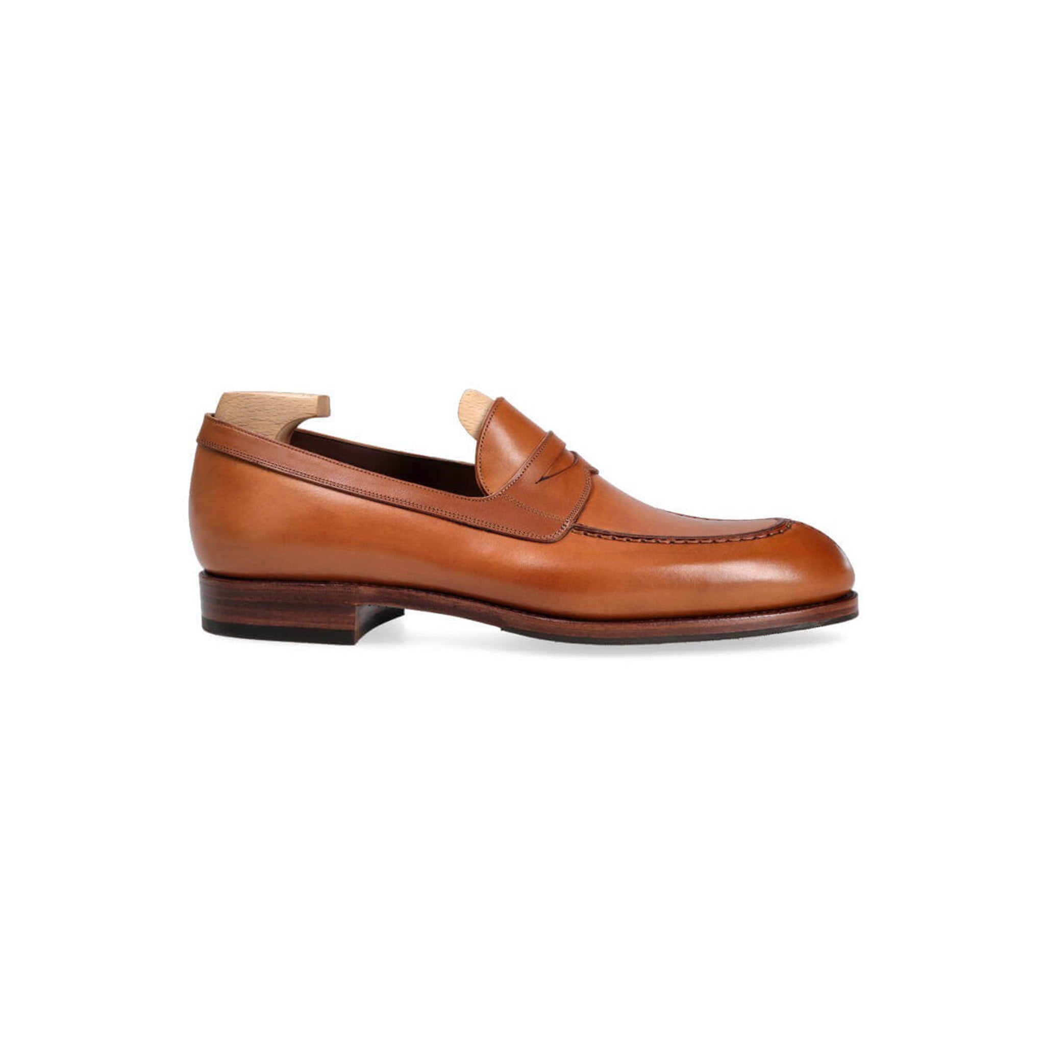 Tan Vegano Penny Loafers
