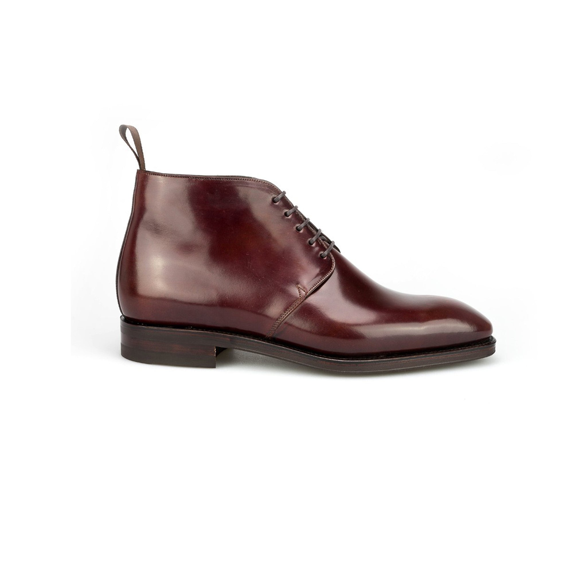 Wine Chukka Boots for Men's