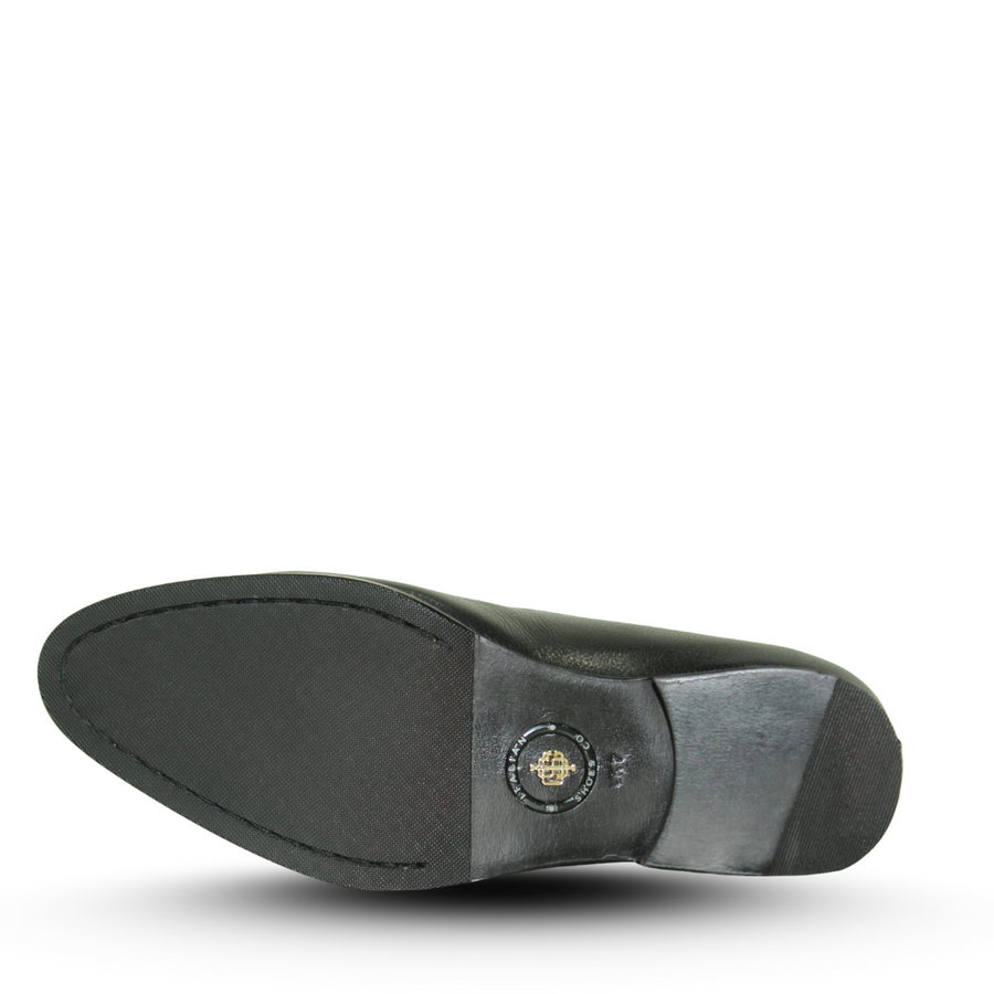 Mens Leather Dual Tone Italian Loafer