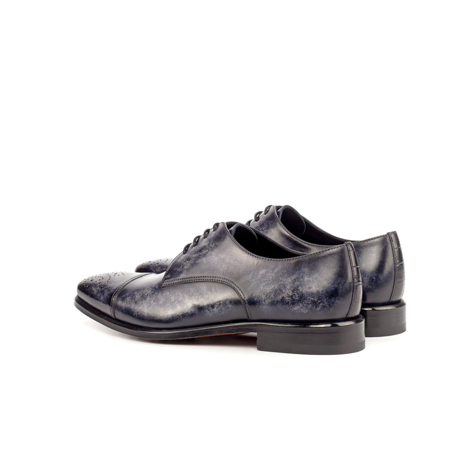 Lush Lavender Leather Lace Up Oxford Shoes