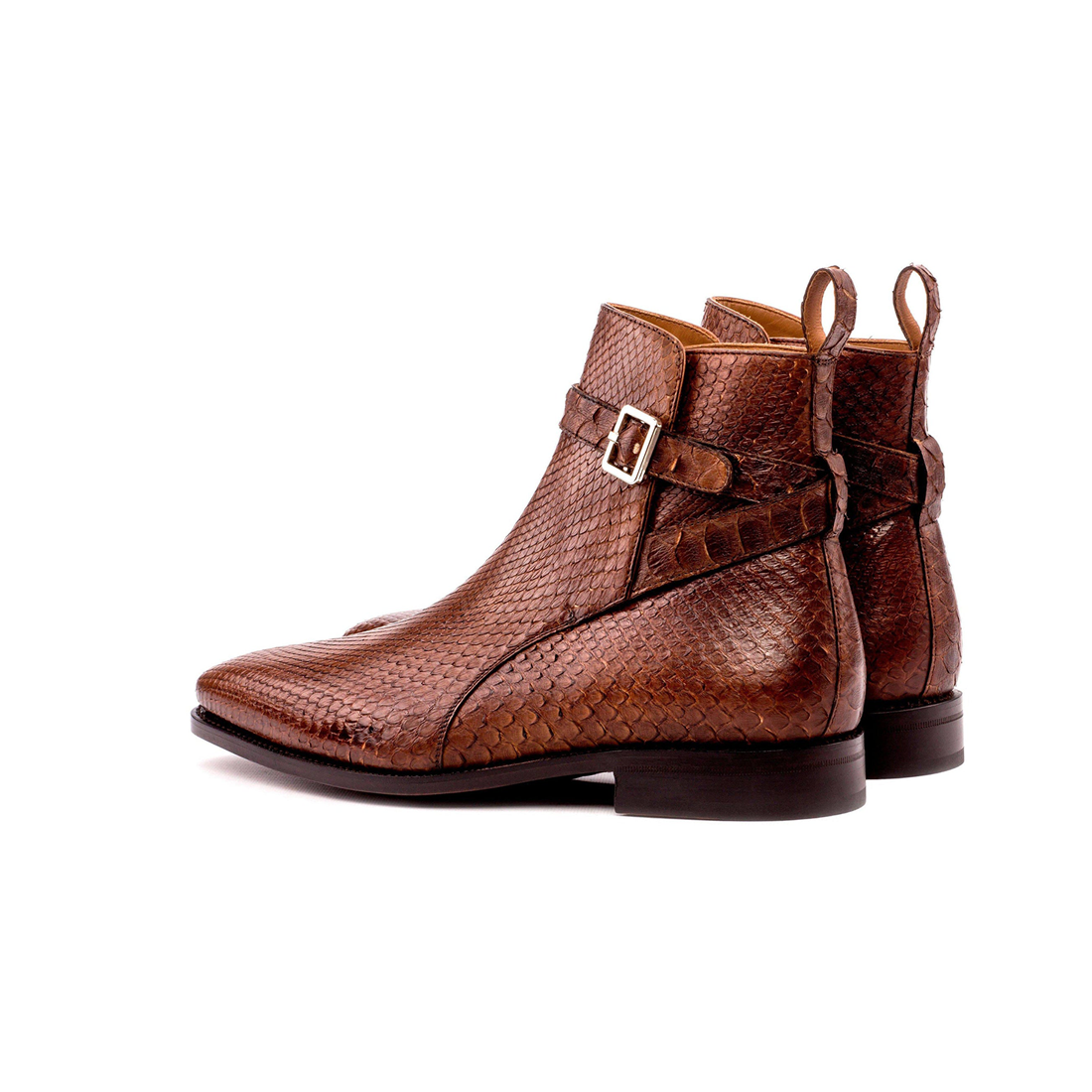 Jodhpur Python Brown Boots