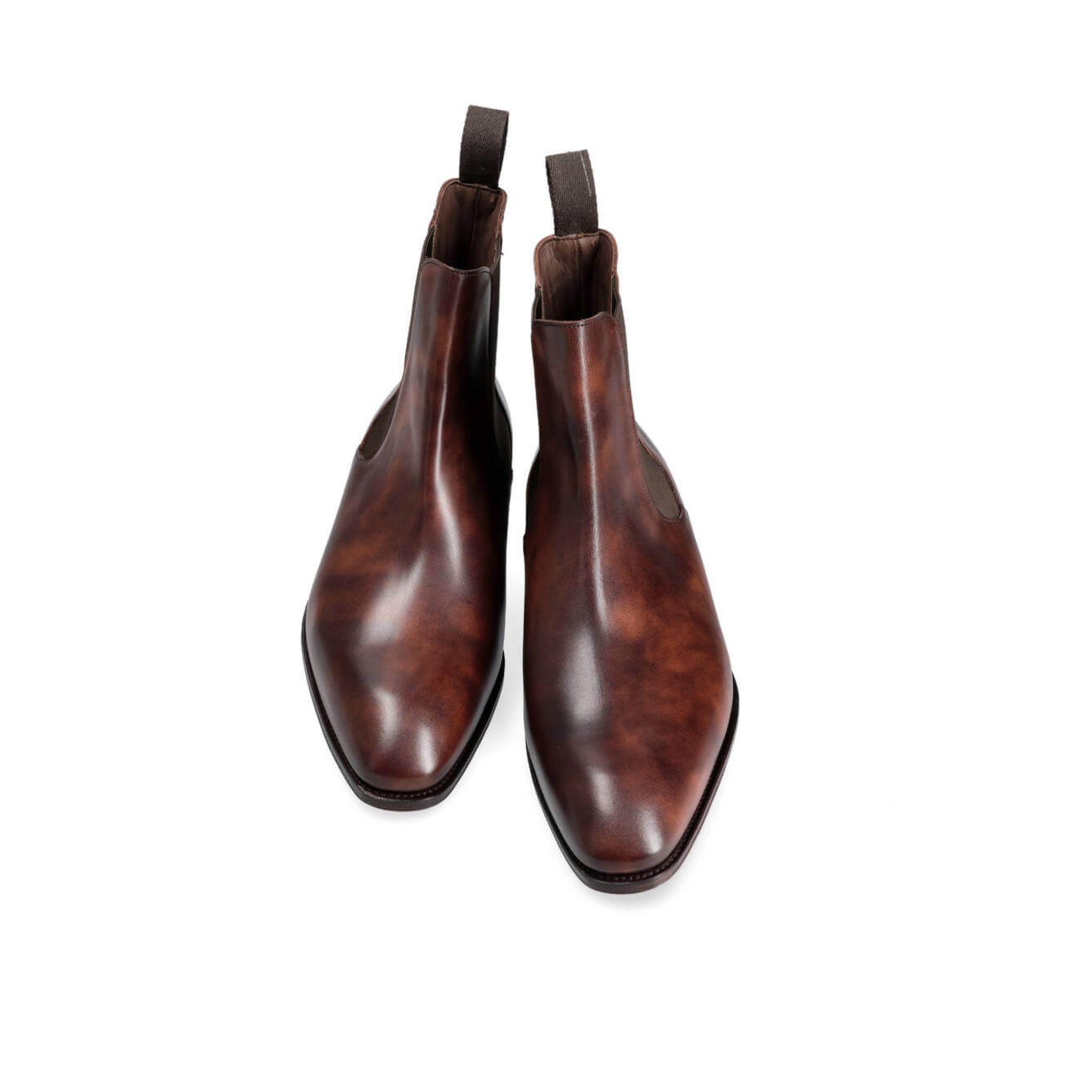 Dark Tan Chelsea Men's Leather Boots