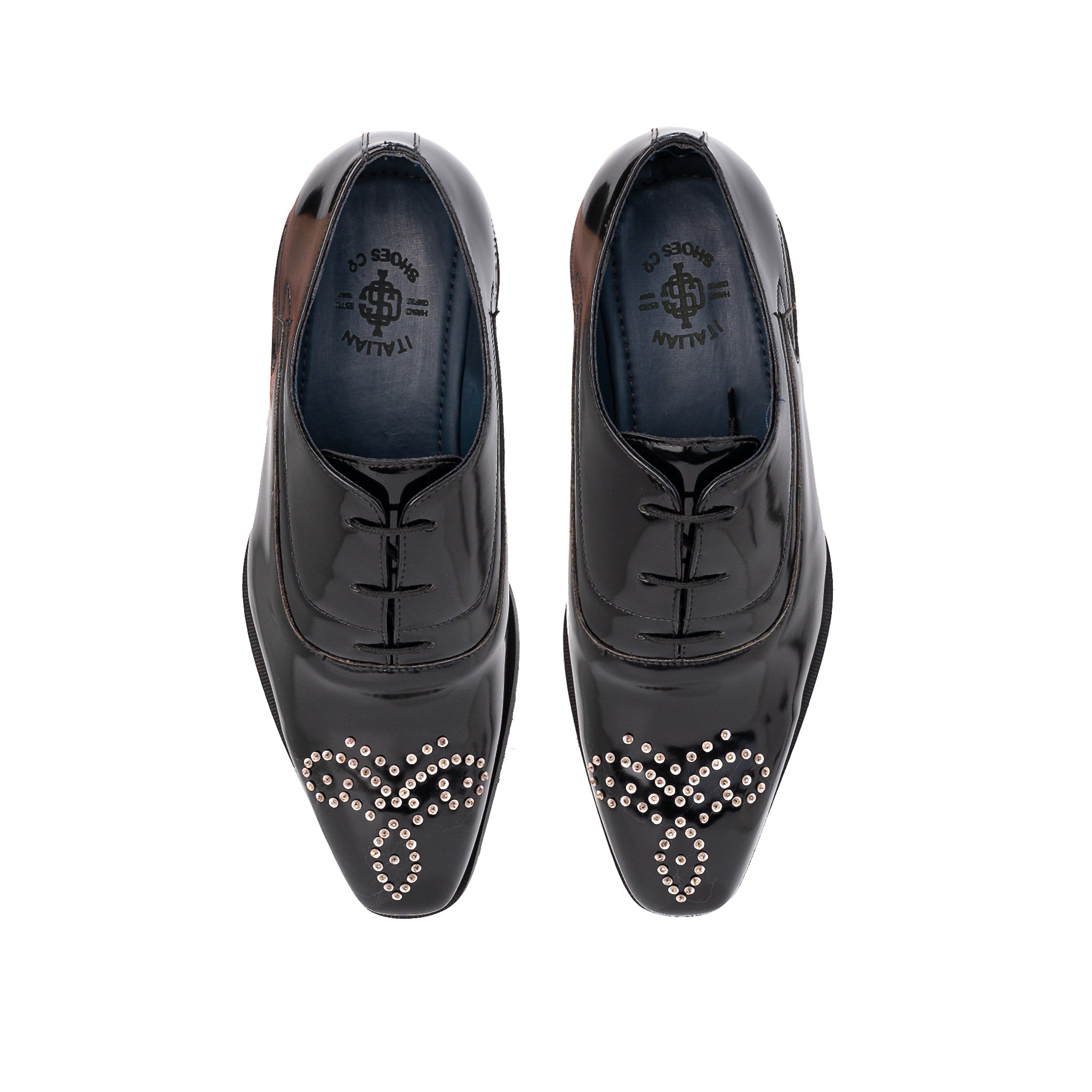 Men Luxury Leather Lace-Up Oxford Shoes