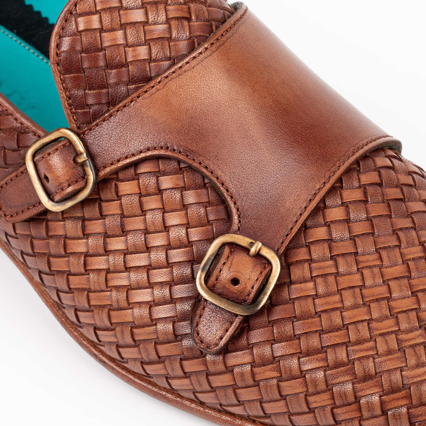 Handcrafted Double Monkstrap Men s Shoes