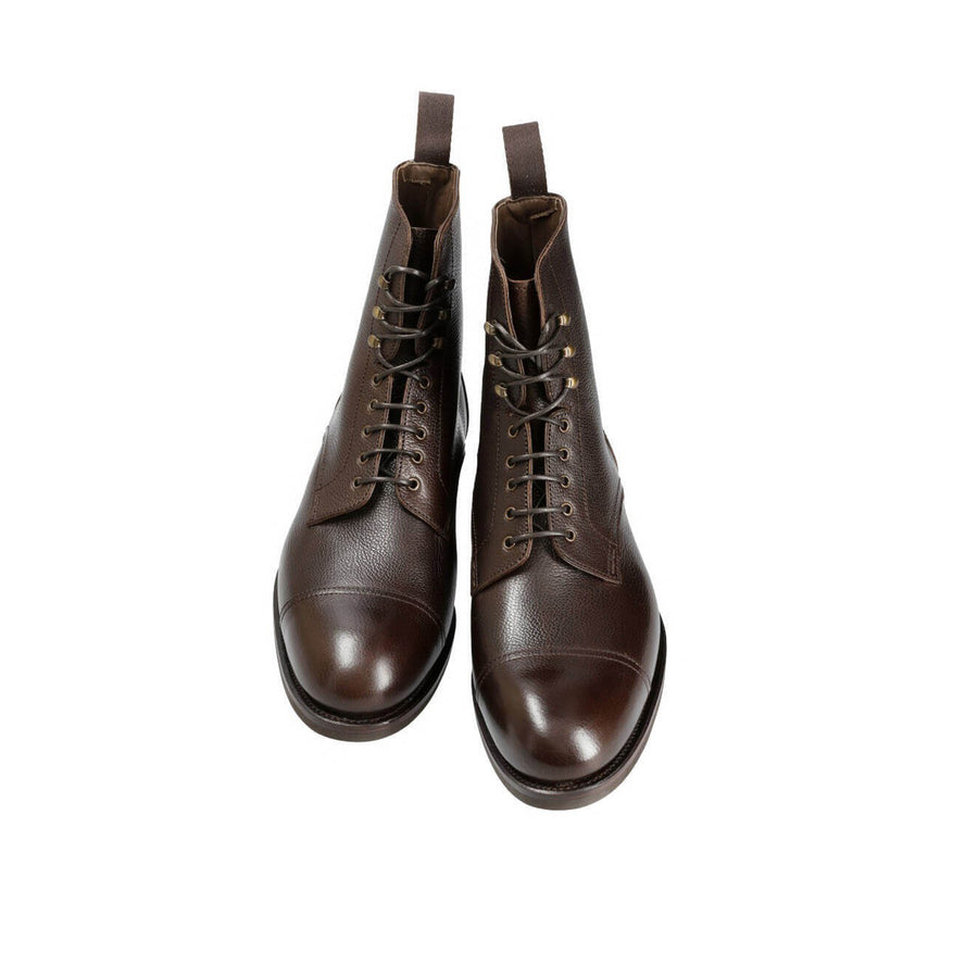 Taupe Lace up Men s Leather Boots