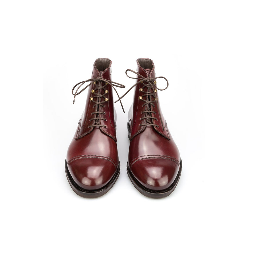 Wine Chelsea Leather Men s Boots