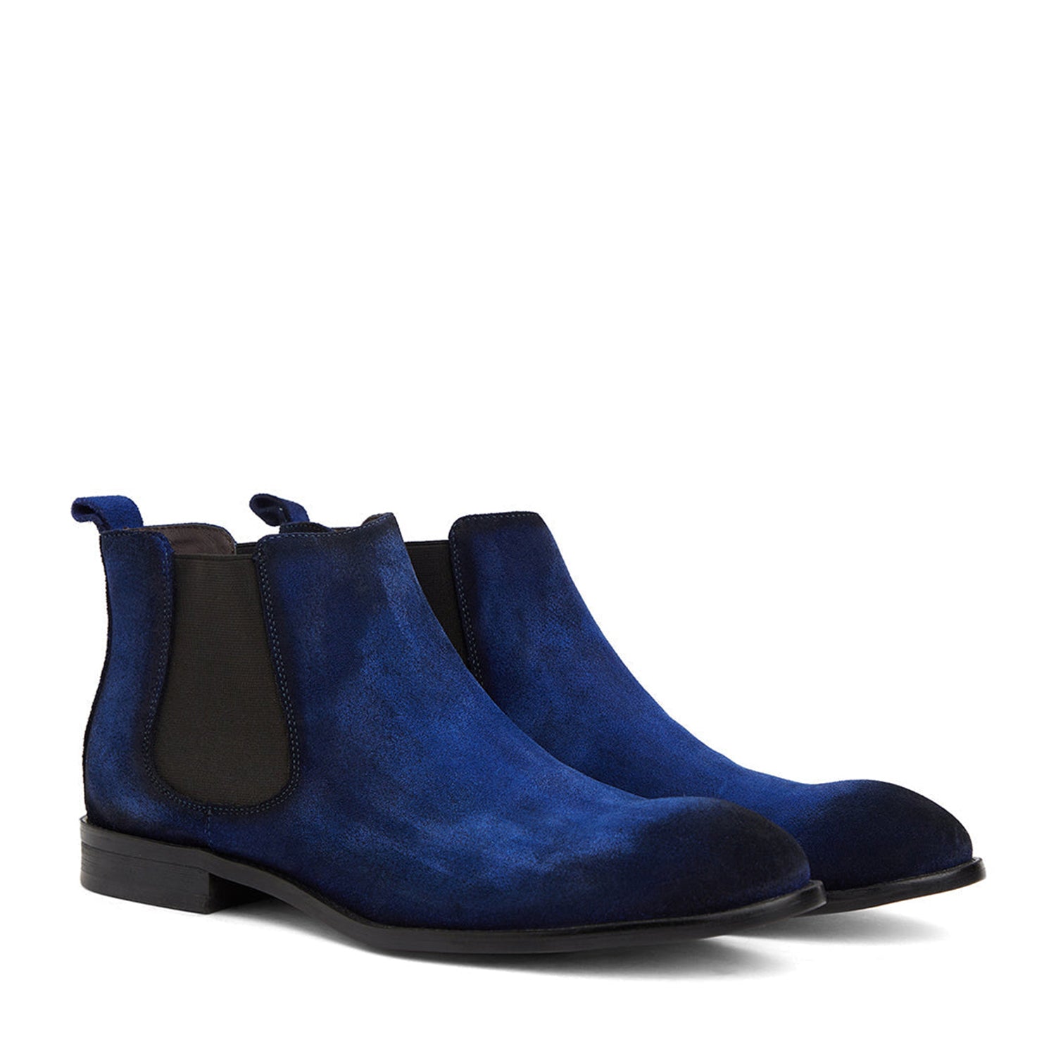 Paul smith blue suede chelsea boots best sale