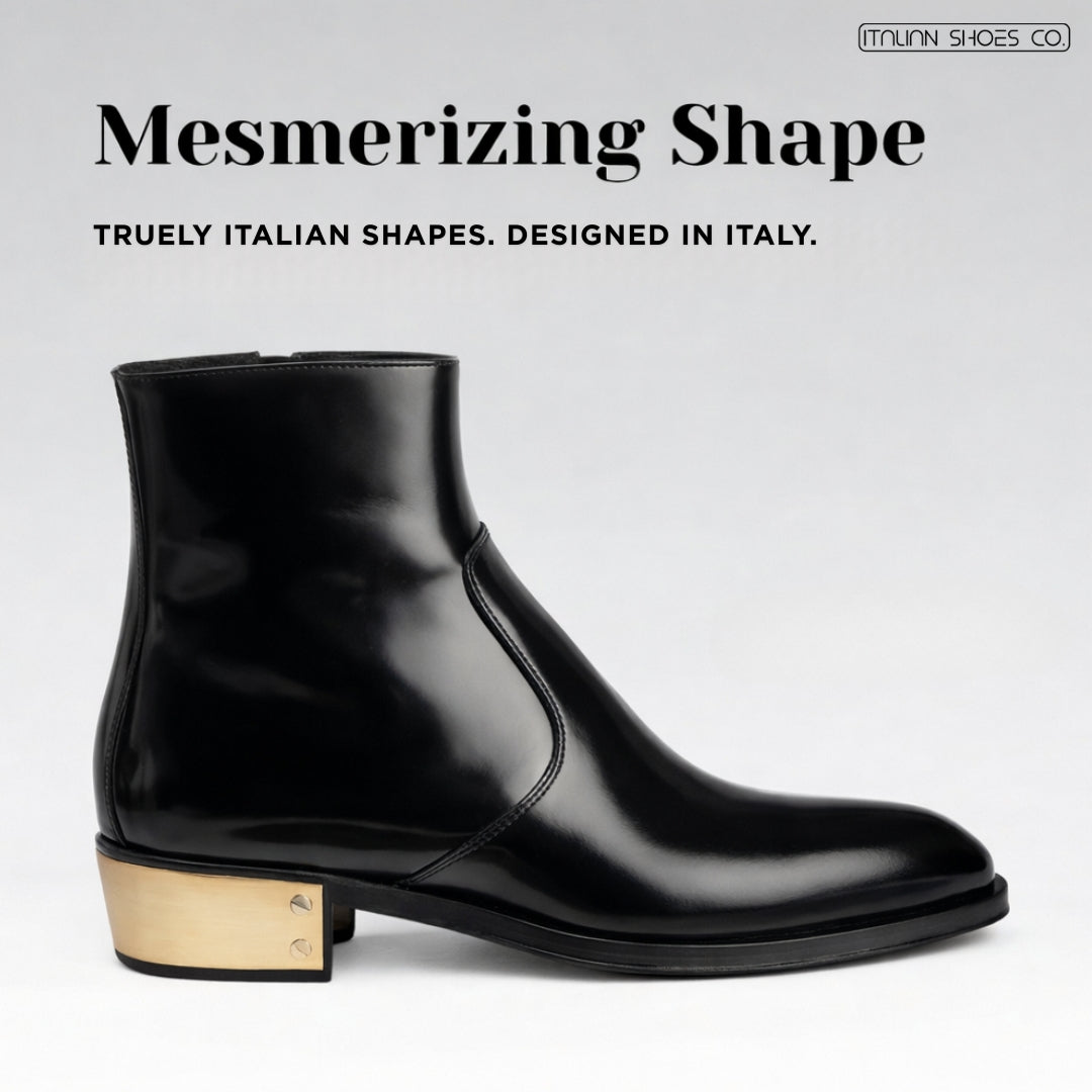 Ludhovic Leather Ankle Boots