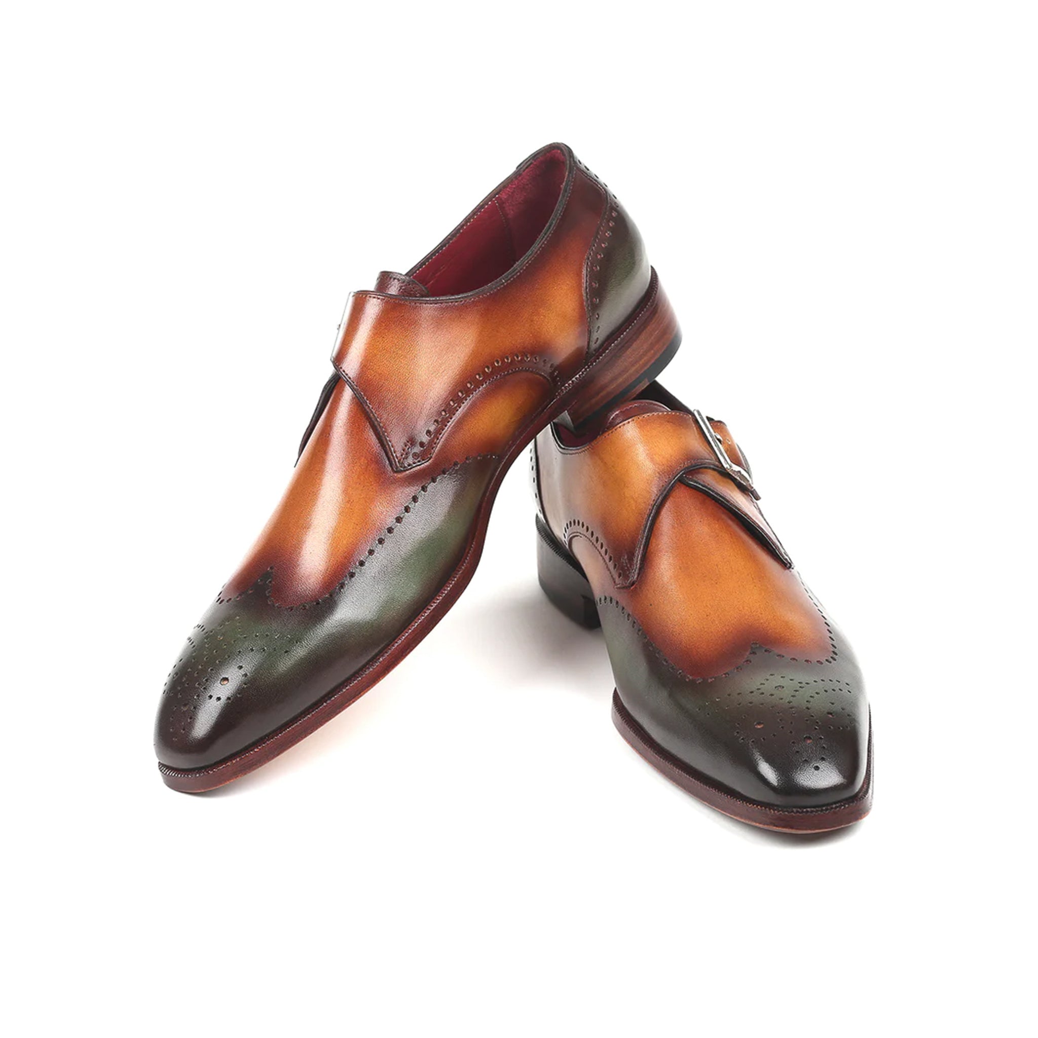 Sanguine Single Monkstrap Tan Shoes