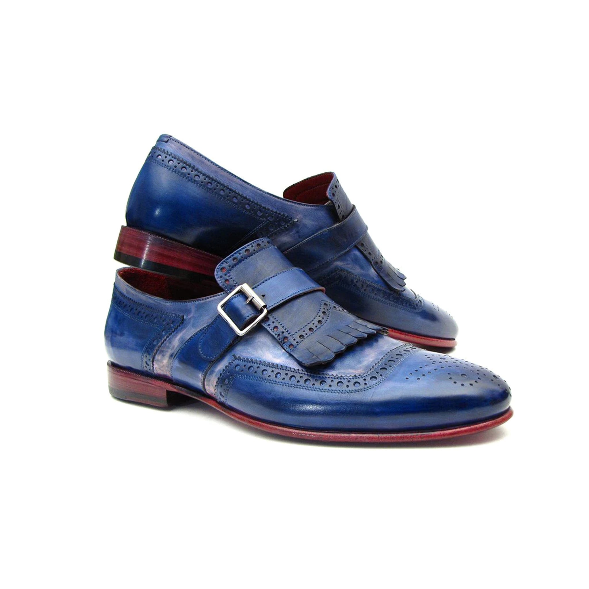 Cerulean Royal Single Monkstrap Men's Shoes