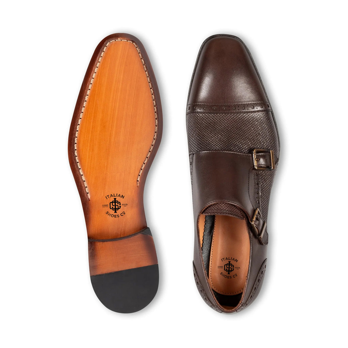 Francesco Double Monkstrap Men s Shoes