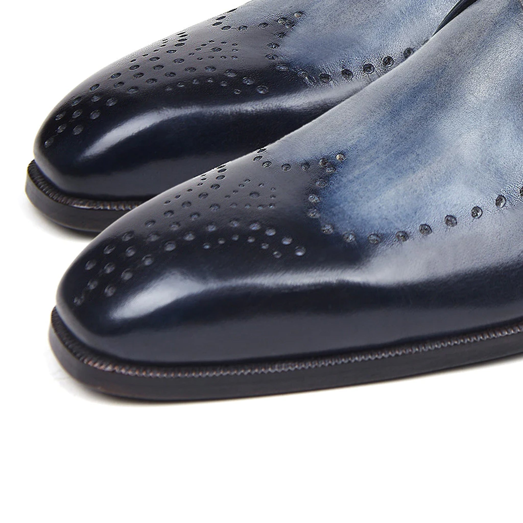 Lorenzo Brogue Single Monkstrap Shoes