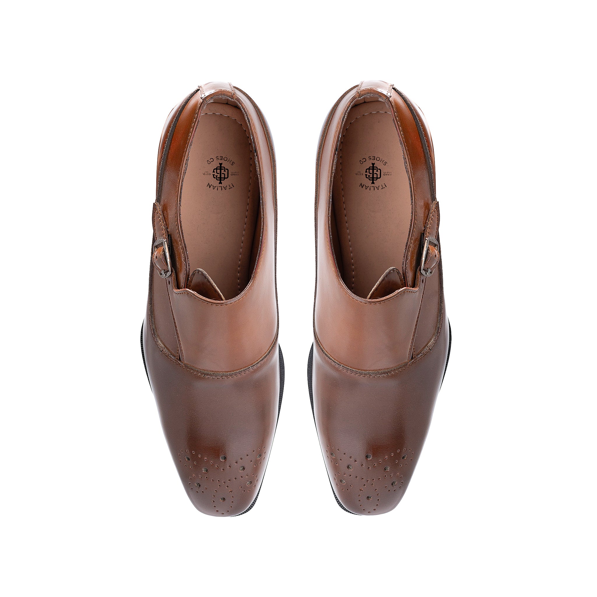 Riccardo Single Monk Strap Brogues