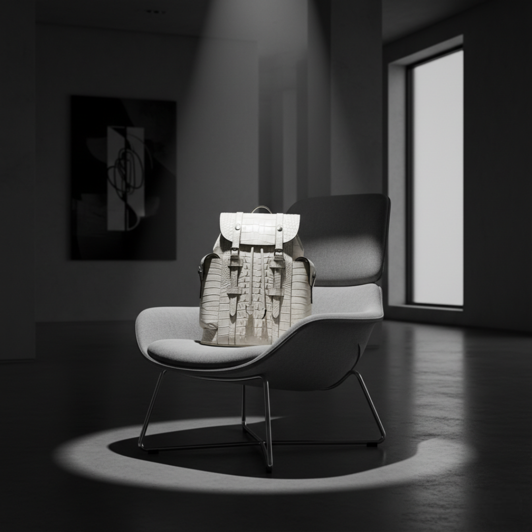 Luxury Croco Heritage Backpack