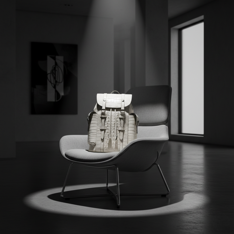 Luxury Croco Heritage Backpack