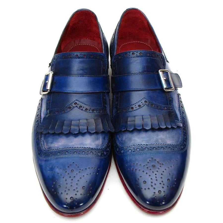 Cerulean Royal Single Monkstrap Men s Shoes
