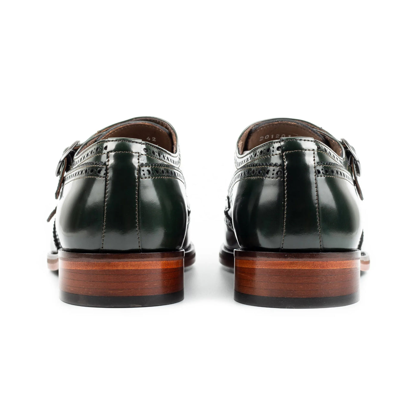 Coal Handcrafted Double Monk Strap Men s Shoes
