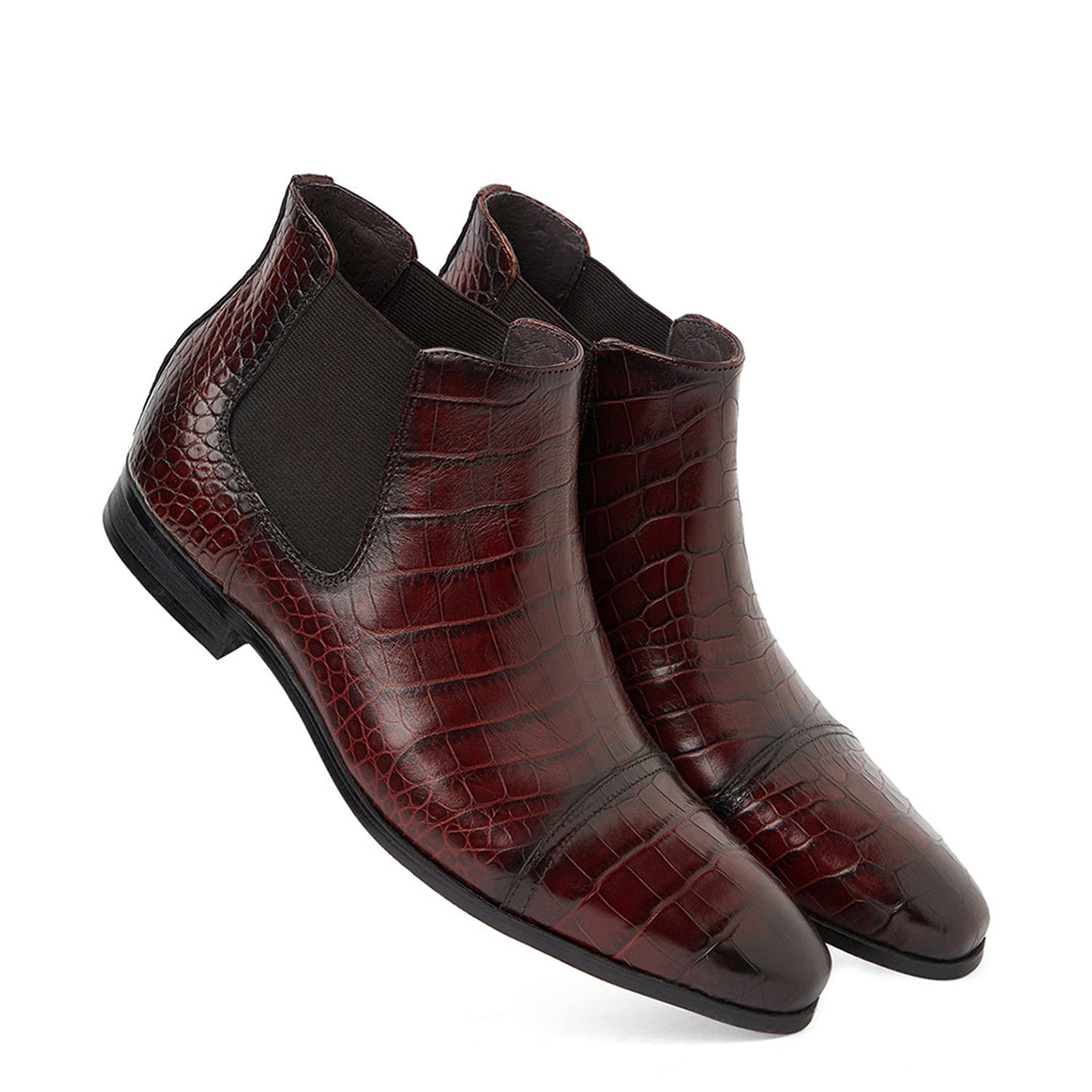 Chukka Croco Brown Boots