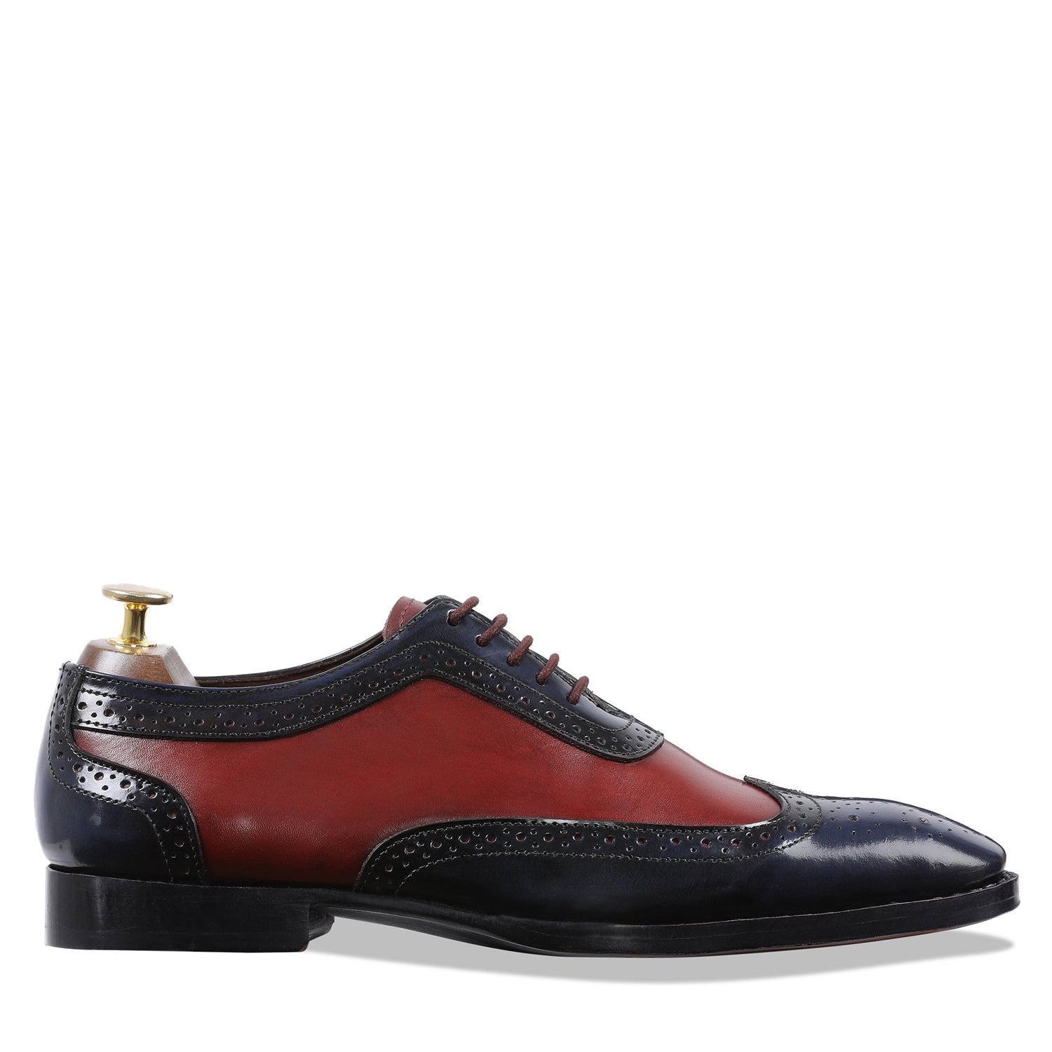 Cherokee Brogues Cherry & Blue