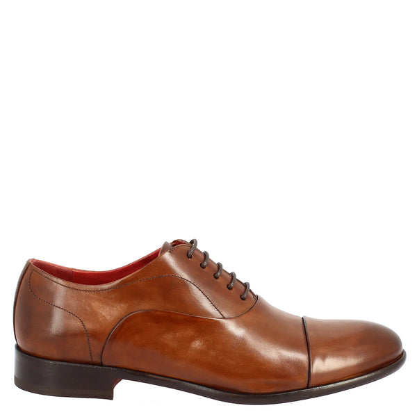 Brandy Leather Lace up Shoes