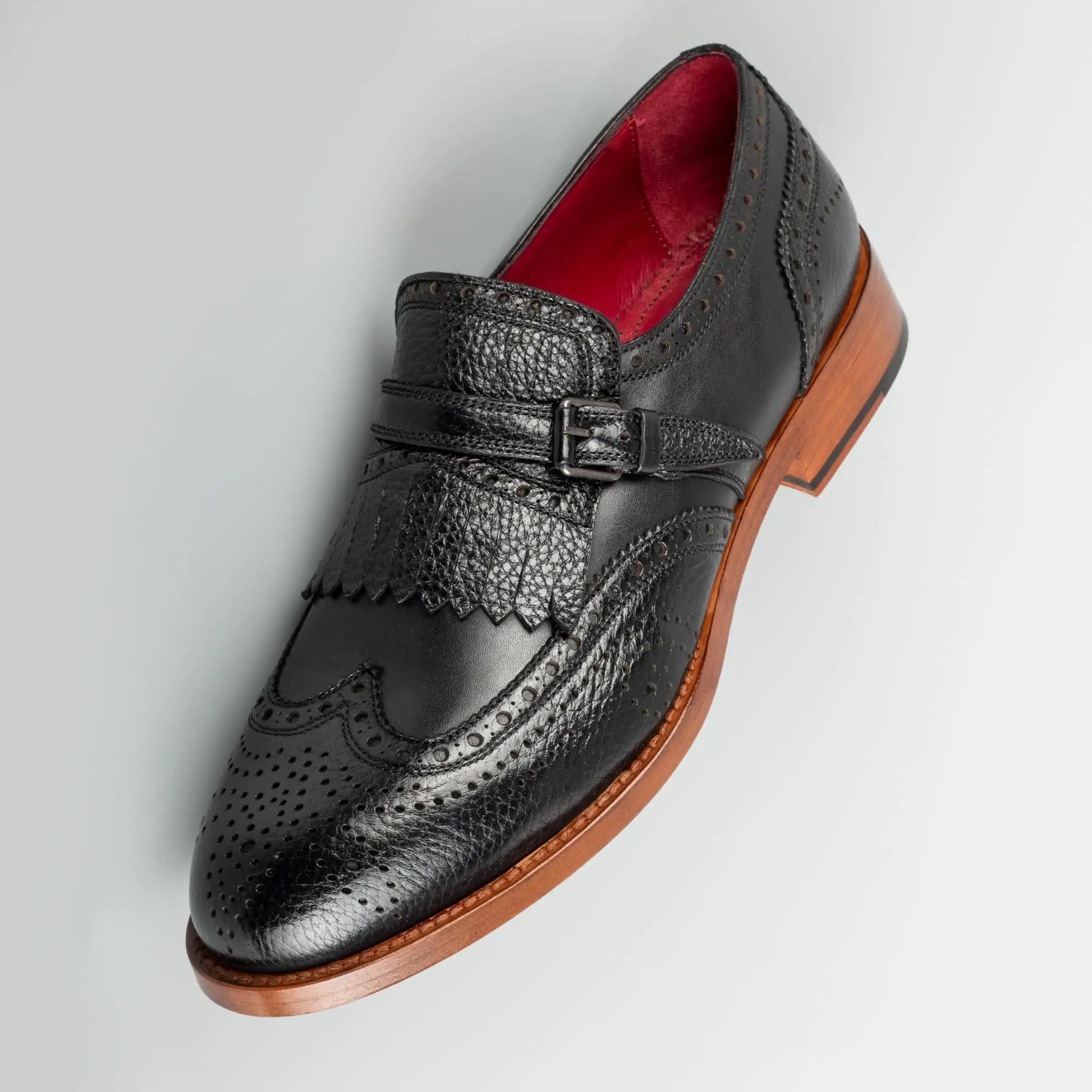 Tuatara Single Monk Strap Shoes
