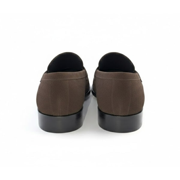 Timeless Gentleman Suede Penny Loafers