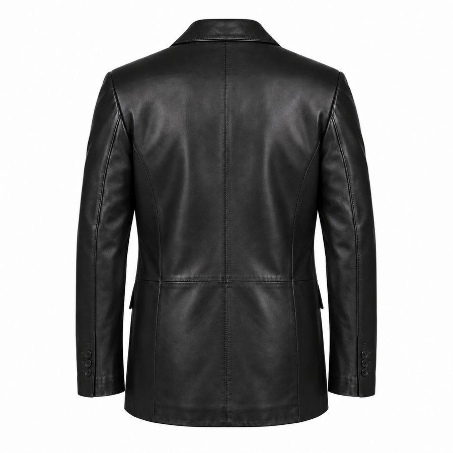Astaire Leather Blazer