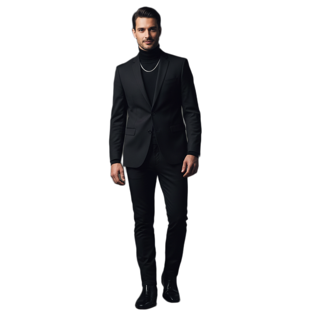 Cuban Heel Chelsea Boots Dark Brown Deep Cut Leather with Zip Closure