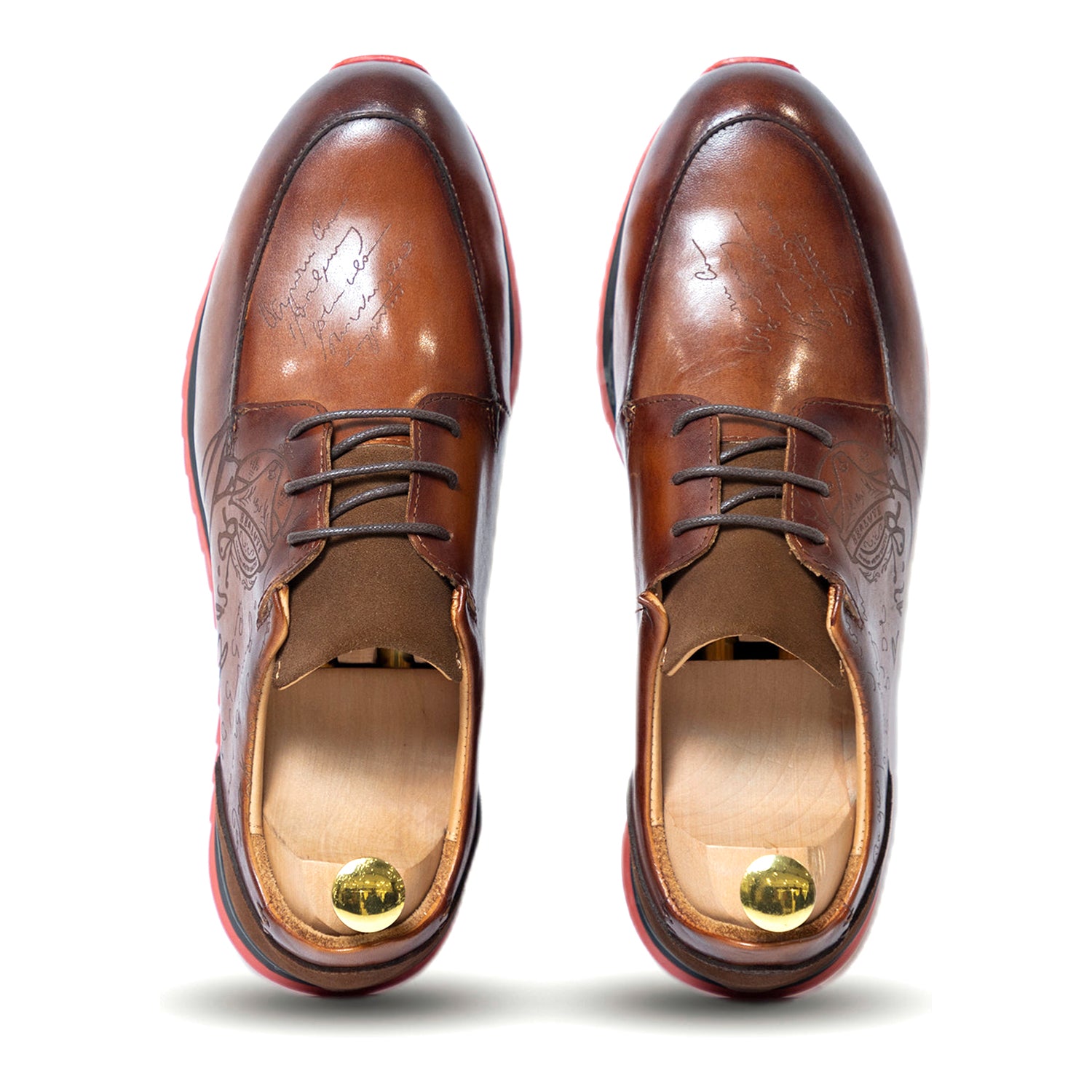 Alexandro Brown Leather Sneaker