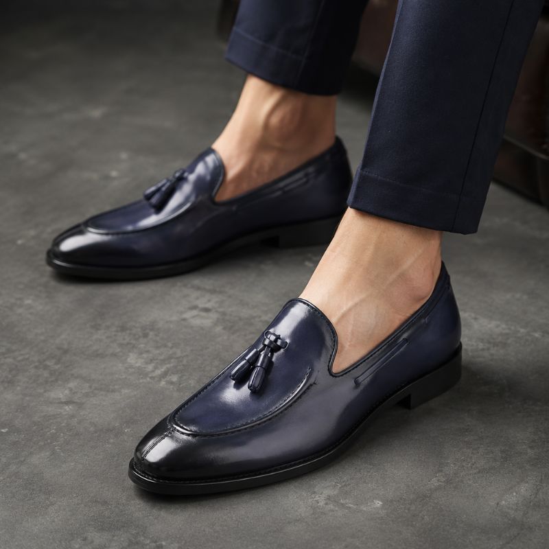 Alfred Leather Luxe Tassel Loafer
