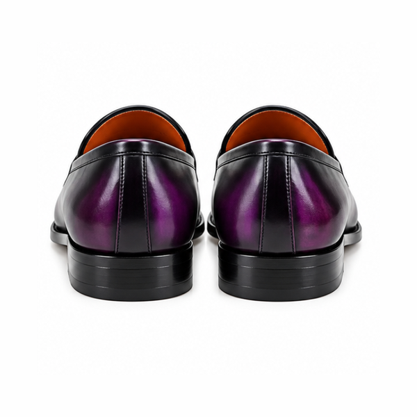 Ambrino Imperial Burnished Penny Loafers