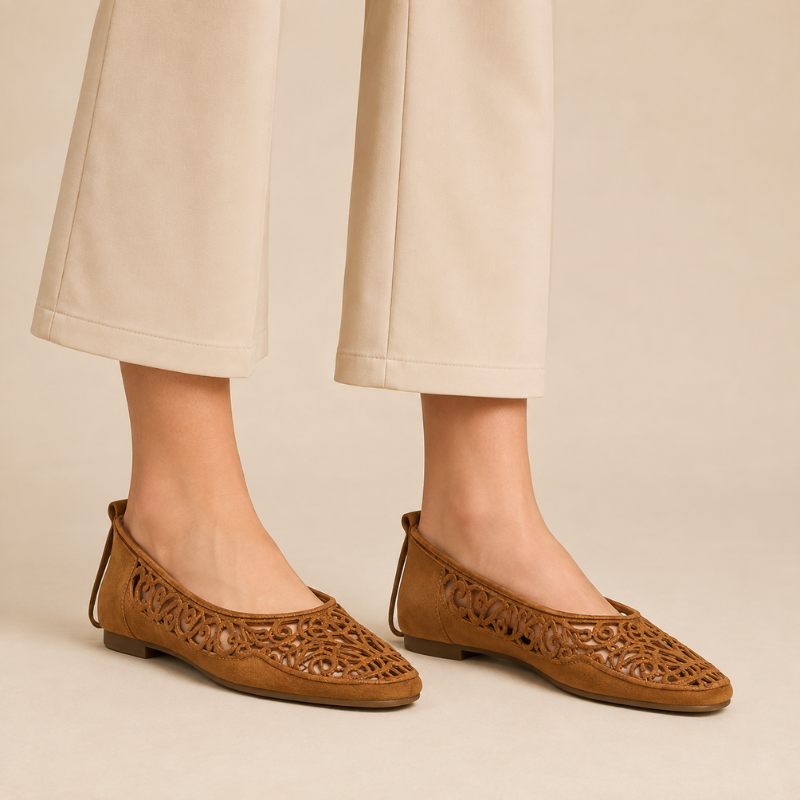 Arabella Filigree Ballet Flats