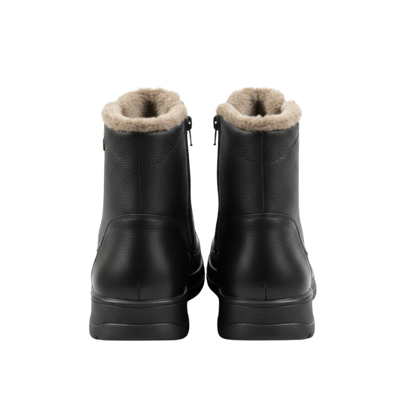 Arctic Shield Fur-Lined Leather Boots