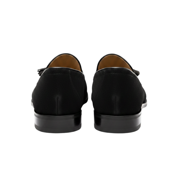 Aristo Italian Suede Tassel Loafers