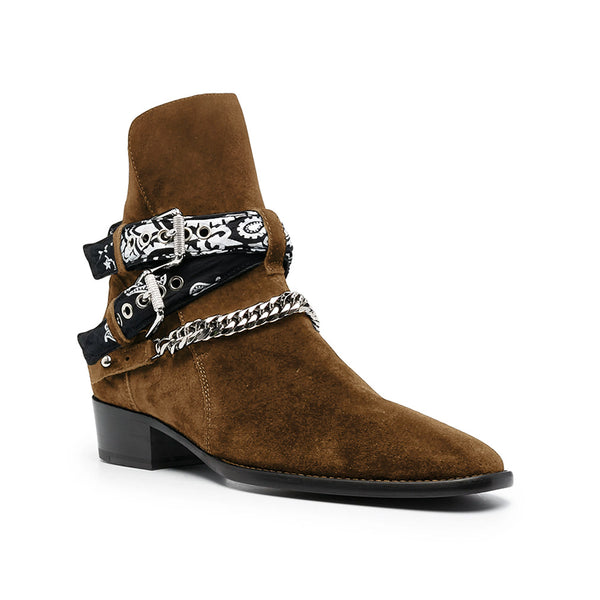 Bandana Buckle Cuban Boot