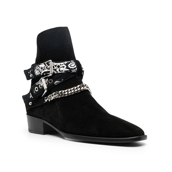 Bandana Buckle Cuban Boot