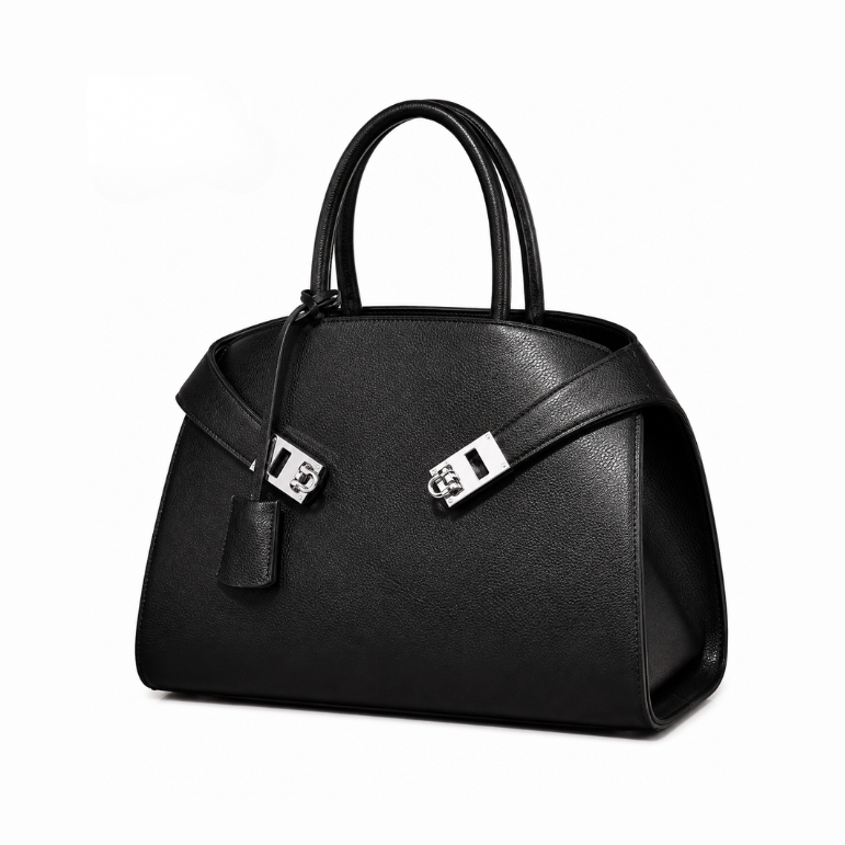 Classic Stylish Leather Ladies Handbag