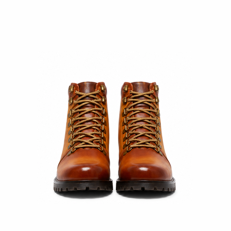 Italian Crafted Luxe Leather Ankle Boots