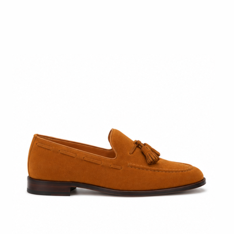 Aurelio Suede Tassel Loafer