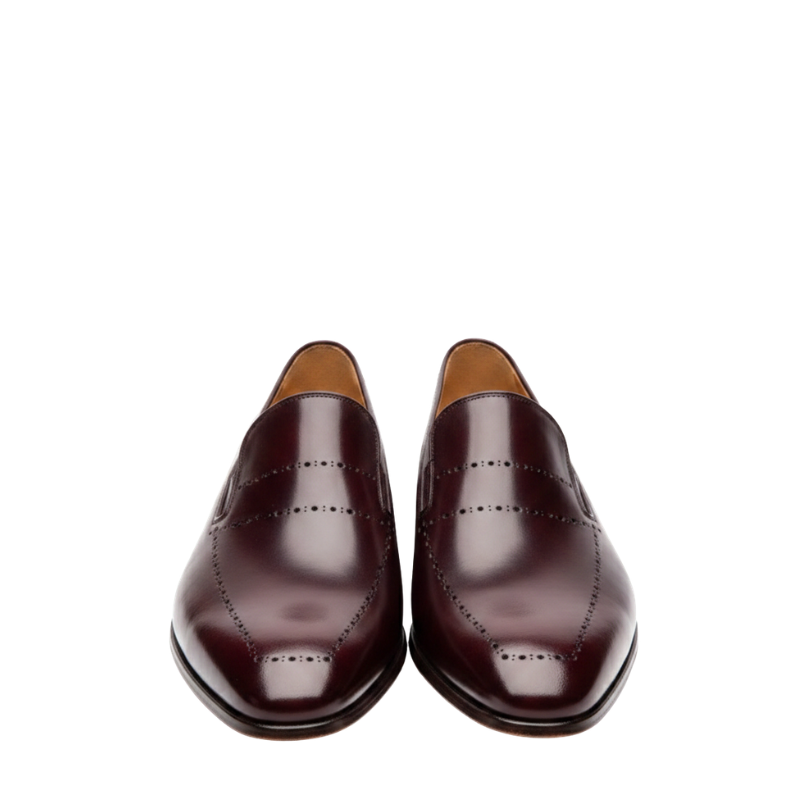 Azure Grace Leather Santorini Mist Loafer