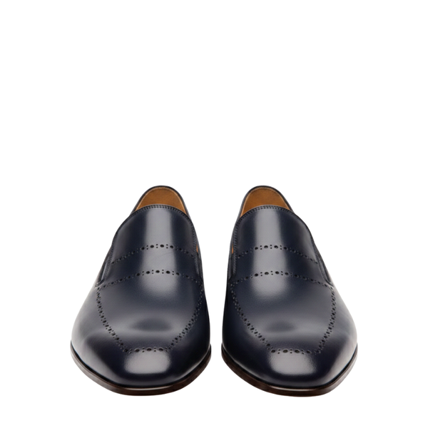 Azure Grace Leather Santorini Mist Loafer