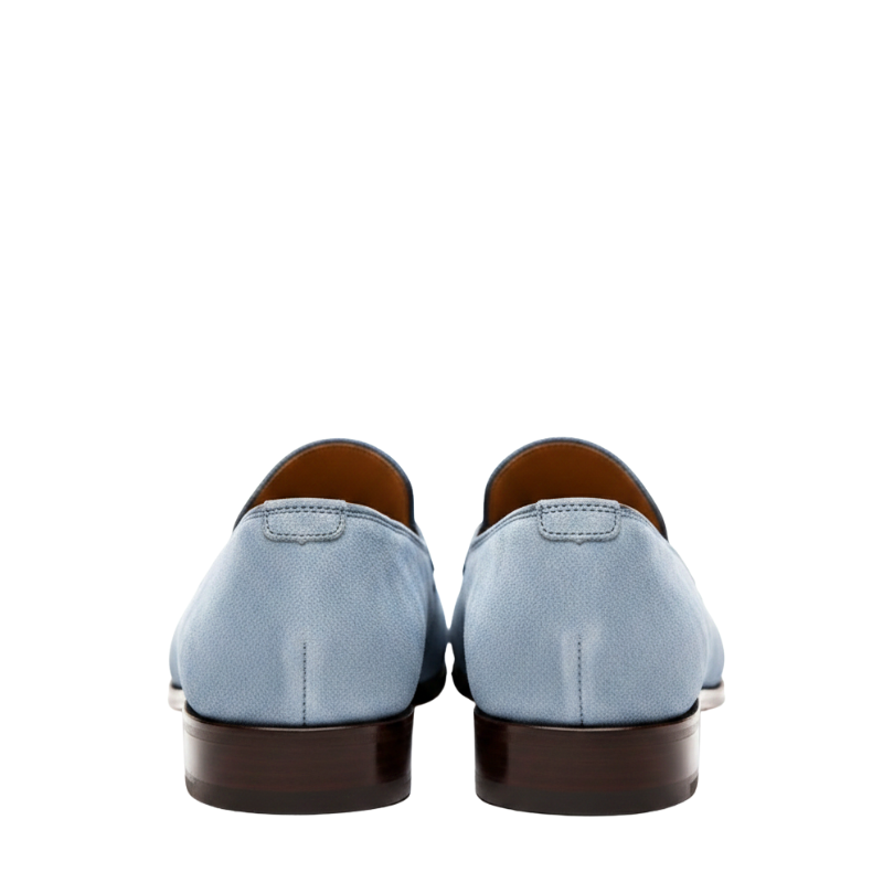 Azure Grace Suede Santorini Mist Loafer