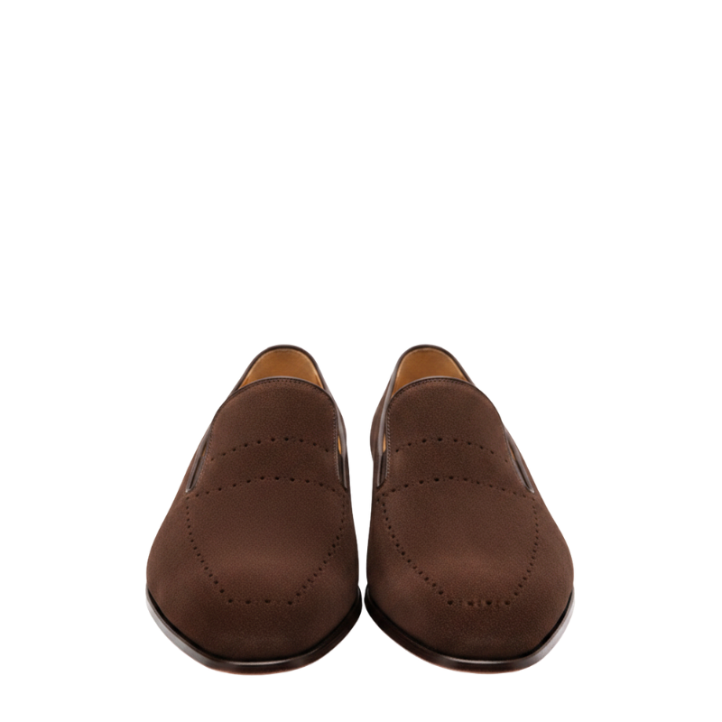 Azure Grace Suede Santorini Mist Loafer