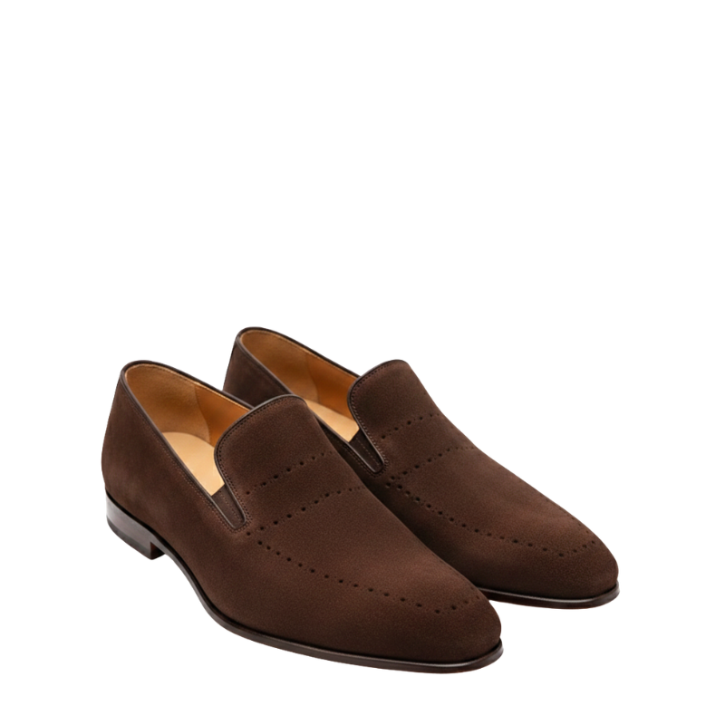 Azure Grace Suede Santorini Mist Loafer