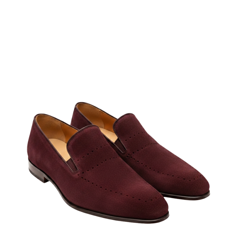 Azure Grace Suede Santorini Mist Loafer
