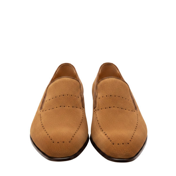 Azure Grace Suede Santorini Mist Loafer